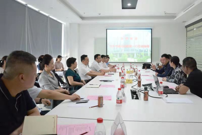 萍乡市委书记陈敏率队到AB娱乐考察