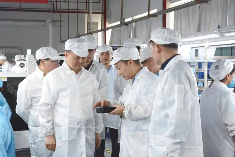 萍乡市委书记陈敏率队到AB娱乐考察