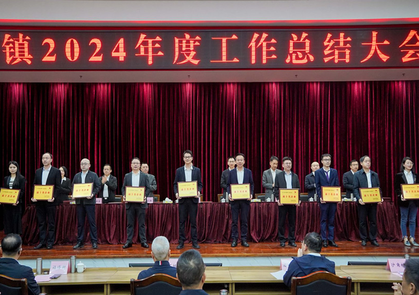 双项殊荣！AB娱乐电声荣登石排镇2024年度“双十强”榜单